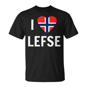 Maglietta promozionale norvegese I Love Lefse - Product Image 1