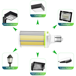 120-48 wát LED Ngô bóng đèn 18000 <span class=keywords><strong>lumen</strong></span> 5700K 3cct 3watt có thể điều chỉnh <span class=keywords><strong>E39</strong></span> khu vực đèn cho ngoài trời trong nhà để xe kho cao bay chiếu sáng - Product Image 4