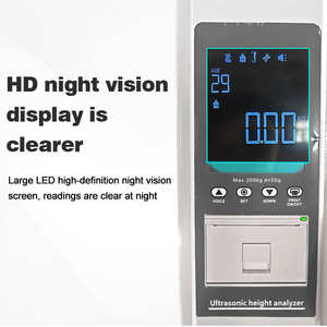 Balança Digital para Adultos 200kg Balança de Peso Corporal Altura e IMC - Product Image 5