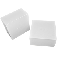 Boîte cadeau magnétique de luxe en carton, double couche, rigide, avec finitions brillantes et mates, recyclable, pour soins de la peau, cosmétiques, appareils de tatouage