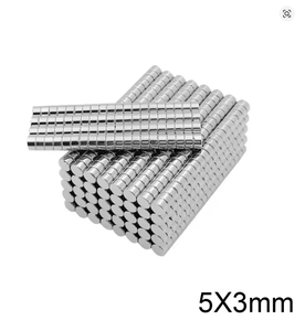 Aimant à disque N52 de 5 mm x 3 mm, aimant permanent en néodyme, aimant circulaire rond 5x3 mm, aimant néodyme 5*3 mm - Product Image 5