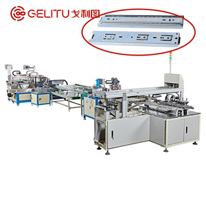 GELITU Máy Lắp Ráp Đường Ray Trượt Ngăn Kéo Dây Chuyền Sản Xuất Ống Lồng Tự Động - Product Image 2