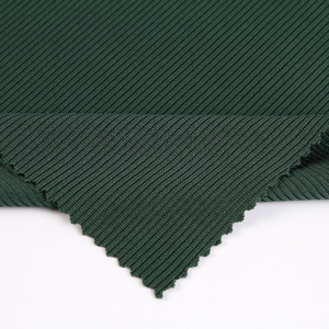 Paño de interbloqueo de poliéster 2*1 costilla jersey poliéster tela de punto de urdimbre de burnout - Product Image 1