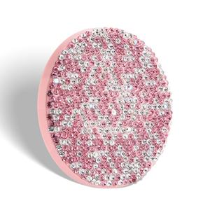 Luxury Bling Shiny Diamond Round Shape <b>Princess</b> Portable Cosmetic Makeup <b>Mirror</b> - Product Image 5