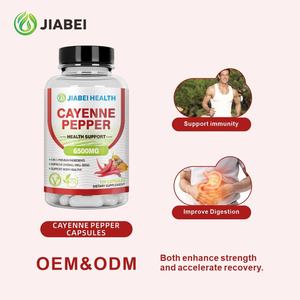 Custom Supplement Manufacturer <b>Cayenne</b> <b>Pepper</b> <b>Capsules</b> Health Supplement <b>Capsule</b> Adult Immune Health Supplements Oem <b>Capsule</b> - Product Image 1