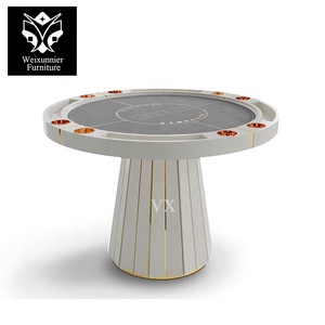 <span class=keywords><strong>Table</strong></span> <span class=keywords><strong>de</strong></span> <span class=keywords><strong>poker</strong></span> Texas Hold'em <span class=keywords><strong>de</strong></span> style moderne et luxueux avec panneau d'angle en bois pour meubles <span class=keywords><strong>de</strong></span> divertissement ou <span class=keywords><strong>de</strong></span> jeu - Product Image 4