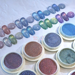 A granel Aurora camaleón sirena Arco Iris holográfico Nail Art pigmento en polvo - Product Image 2