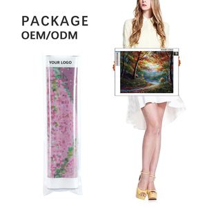 Pintura de paisagem DIY com diamantes em mosaico de strass, arte de parede para decoração de casa, ideal para decoração de floresta em promoção - Product Image 2