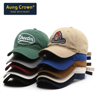 Gorra de Béisbol Personalizada de Alta Calidad, de Algodón, Lisa, con Logotipo Bordado, Suave, de 6 Paneles, para Hombre, Estilo Dad Hat, Ajustable