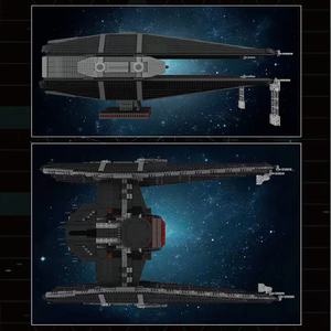 Mould <span class=keywords><strong>king</strong></span> 21025 MOC star avion vaisseau spatial TIE <span class=keywords><strong>Fighter</strong></span> bataille aventures Stormtrooper BB-9E 10907 blocs de construction ensembles cadeau - Product Image 5