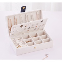 Boîtes de rangement pour bijoux personnalisées en gros, rose et noir, style tendance, pour boucles d'oreilles, colliers, pendentifs, boîte cadeau personnalisée