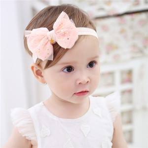 Fascia per <span class=keywords><strong>capelli</strong></span> per neonati con fiocco in pizzo, stile giapponese e coreano, accessori per <span class=keywords><strong>capelli</strong></span> per bambini, fiocco in pizzo a forma di fiore, fascia per <span class=keywords><strong>capelli</strong></span> da principessa - Product Image 2