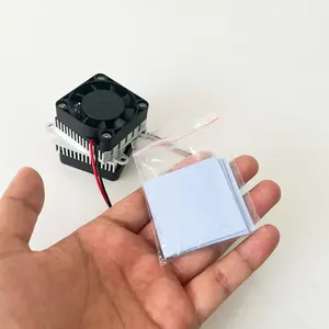 2PIN dc brushless 40x40x10mm 5v fan with heatsink for cpu cooler, Integrated cooling