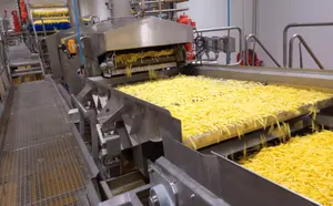 Productie Lijnen En Frietjes Half-Gebakken Machine Voor Maken Chips Aardappel Frituren Machine