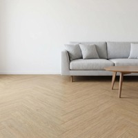 Plancher stratifié en bois 10 mm E0 HDF, petites planches, chevrons, système Unilin Click, imperméable, photocatalyseur, dalles vinyle pour salle de bain et extérieur