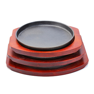 Factory-Reversible Rectangular <strong>Flat</strong> Fry Roasting BBQ Grill <strong>Griddle</strong> <strong>Pan</strong> Outdoor Use round Cast Iron Frying <strong>Pan</strong> - Product Image 2