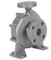 Boîtier de pompe hydraulique OEM en fonte moulée par investissement, corps de roulement, impulsionneur gaz-liquide
