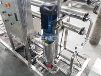 Système de purification d'eau par osmose inverse à filtration multi-étages en acier inoxydable de grande taille, équipement de traitement de l'eau pure