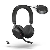 Casque sans fil professionnel Jabra Evolve2 75 360 °   Casque de réunion à distance hybride intelligent Busylight avec capteur