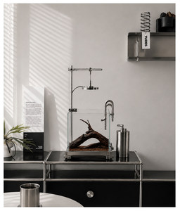 <span class=keywords><strong>Aquarium</strong></span> de bureau/salon avec base en acier inoxydable, <span class=keywords><strong>aquarium</strong></span> écologique, ensemble de filtres en acier inoxydable - Product Image 5