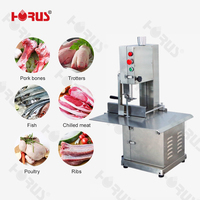 Scie à os de bœuf Horus 250B1500W 2HP entièrement en acier inoxydable pour boucheries et magasins de viande