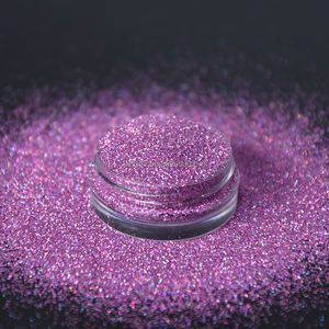 ผงกลิตเตอร์เนื้อละเอียดโฮโลแกรมสีทองขนาด0.1มม. ทำจากโพลีเอสเตอร์ - Product Image 2