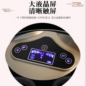 Yoshimi Ken Electric Foot Massager Rose <b>Gold</b> Semi Enclosed For Feet With Timer And Computerized Control - Product Image 4