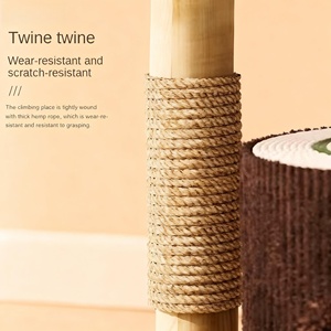 Groothandel Hot Selling Grote Houten Krabpaal Huis Toren Condo Kattenboom - Product Image 4