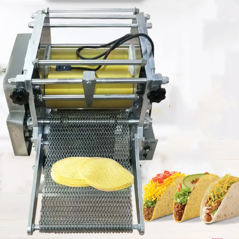 Commercial vertical flour kitchen tortilla cutter piece chip roller blade dough shape press maker food tortilla machine cutter