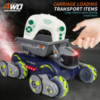 Vente chaude Haute Qualité 2-en-1 Transport RC Robot Chien Camion Intelligent Geste Détection Télécommande Jouet Voiture