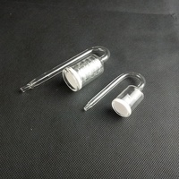 Diffuseur de CO2 en verre transparent pour aquarium, atomiseur de dioxyde de carbone pour poissons aquatiques, accessoires d'aquarium