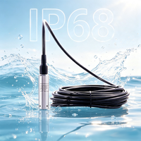 Transmetteur de niveau de pression d'eau industriel en acier inoxydable haute précision 0,5 % FS 4-20 mA