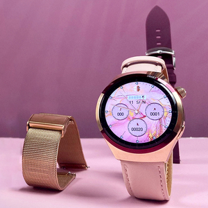 2025 New SK6 Mini Smartwatch With 3 Straps Dial Call Answer Health Monitoring Sport Fitness Tracker Smart Watch for Women Ladies - Product Image 1