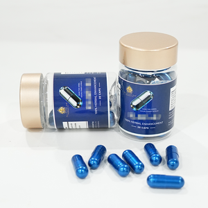 Men’s Vitality Capsules Dietary Fiber Herbal Formula Performance Energy Support Blue Pills for Men - Product Image 2
