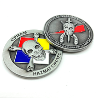Pièce de monnaie commémorative 3D en métal personnalisée, médaille souvenir double face avec logo sur mesure pour cadeau d'entreprise et collection
