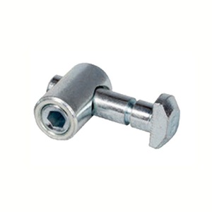 Riveted Connectors 0.125 In Diameter Zinc Plated Carbon Steel For Aluminum Profiles Home Improvement Hardware - Product Image 2
