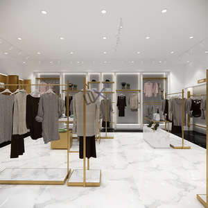 Tienda de ropa de diseño hecho LUX, tienda de ropa para mujer, decoración de interiores, Mostrador de muebles, exhibición de ropa para mujer - Product Image 6