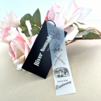 2025 haute qualité Logo personnalisé papier personnalisé Pvc étiquettes volantes Logo étiquette sac étiquettes volantes chiffons vêtement étiquettes volantes