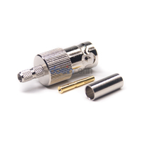 Connecteur BNC SDI 3G CCTV RG69 BNC Type à souder Femelle 75 ohms 6 GHz