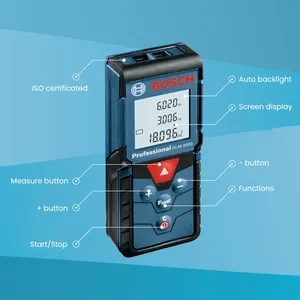 Medidor de Distancia Láser <span class=keywords><strong>Digital</strong></span> <span class=keywords><strong>Bosch</strong></span> GLM4000, Alcance de 40M, Herramienta de Medición para Mejoras del Hogar - Product Image 5