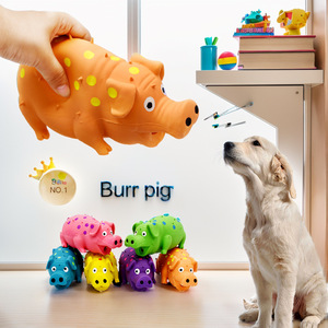 Hot Bán Giáo Dục Pet Đồ Chơi Ồn ào Latex Burrs Với Những Điểm La hét Lợn Mài Răng Cho Chó Và Mèo Pet Đồ Chơi - Product Image 1