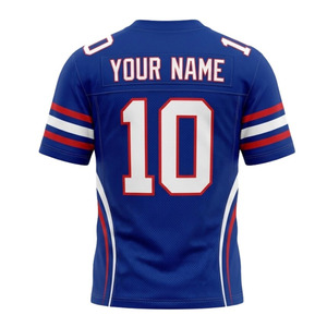เสื้อฟุตบอลสั่งทำพิเศษ ขายดี เป็นมิตรกับสิ่งแวดล้อม น้ำหนัก 180 กรัม ราคาขายส่ง แขนสั้น คอวี พิมพ์ลายด้วยความร้อน - Product Image 2