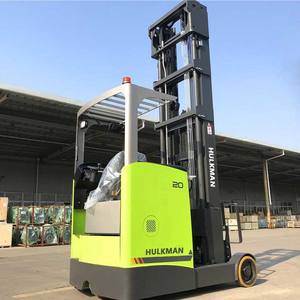 HULKMAN, nuevo apilador eléctrico de doble tijera profunda, 2ton, <span class=keywords><strong>1</strong></span>,4 M, YB20, carretilla elevadora de alcance, camión eléctrico - Product Image 6