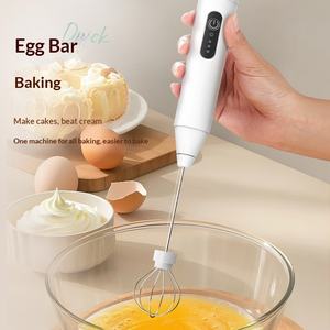 Mini-mousseur à lait électrique et mélangeur pour café, idéal pour les boissons froides et chaudes, batteur à œufs 36V, garantie 4 ans - Product Image 3