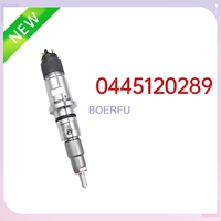 Injecteur Common Rail Diesel de Haute Qualité Neuf pour BOSH pour Moteur ISDE - Acier Inoxydable 0445120289/5268408/C5268408/0986AD1050