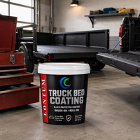 Peinture noire à base d'eau pour revêtement de benne de camion