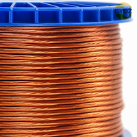 Ultra-léger 0,1-1,0 mm 155 ° Fil CCA émaillé torsadé pour application en bobinage de moteur d'outil électrique
