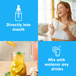Premium High Boost Energy Help Stress Management Magnesium <b>Liquid</b> Drops with 100mg Magnesium Supplement Drops - Product Image 2
