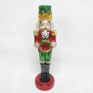 Figurines de <span class=keywords><strong>Casse</strong></span>-Noisettes en Verre Lumineuses à LED, Décorations de Noël pour l'Intérieur, Cadeaux en Verre, Ornements, Produits à Vendre - Product Image 4