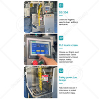 Équipement automatique d'emballage d'arachide OCEAN Machine d'emballage granulaire de noix de macadamia pour les petites entreprises